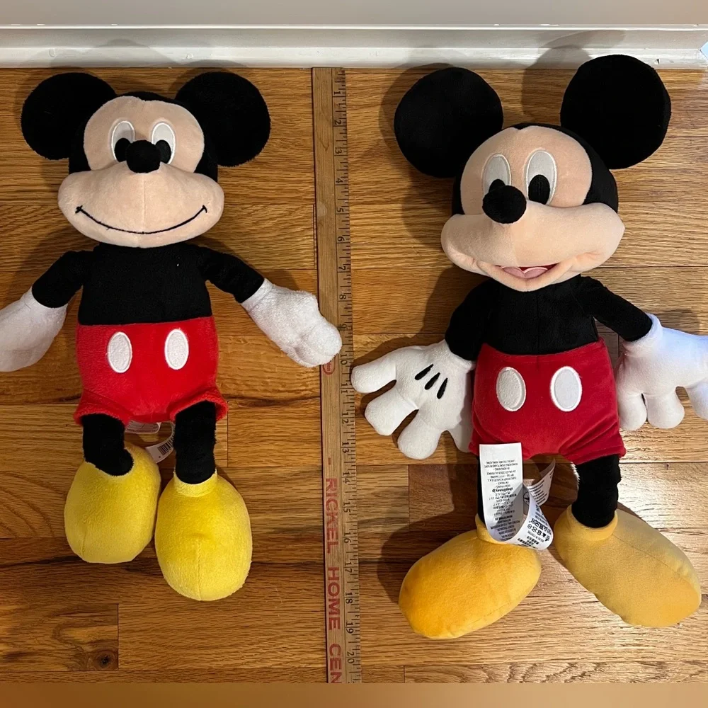 Disney Mickey Large 17 inch tall Plush（left）